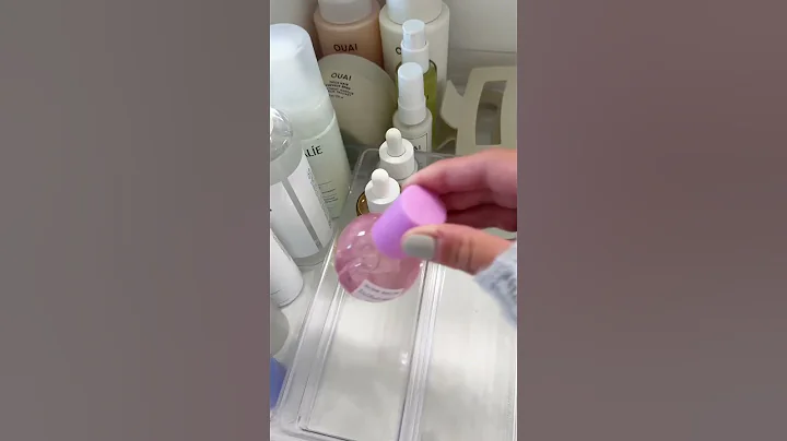 Bathroom Drawer Organizing #restockasmr #organization #skincare