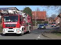 [Gebäudebrand] Feuerwehren Petershagen auf Einsatzfahrt