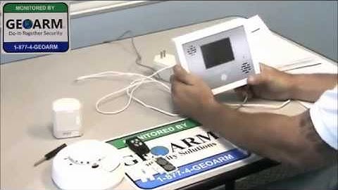 GE Simon XTi : How to Install the Phone Line into the Control Panel