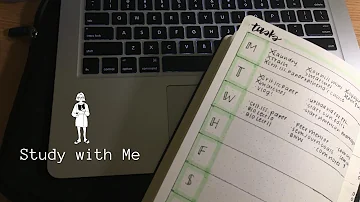 Study with Me II Week-long Timelapse Compilation and Chit Chat
