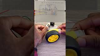 DC Motor Driver with MOSFET #mosfet #electronic