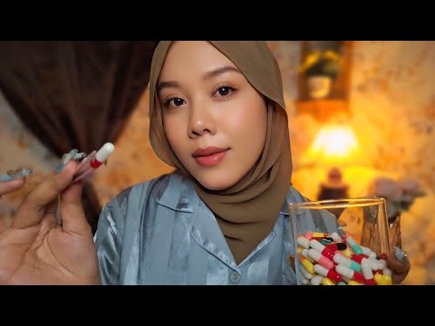 Kapsul Tidur untuk Kamu yang Insomnia 💊😴| ASMR Sleep Treatment, Personal Attention