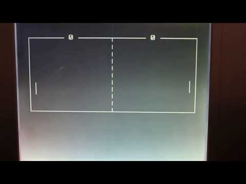 Pong In QBasic