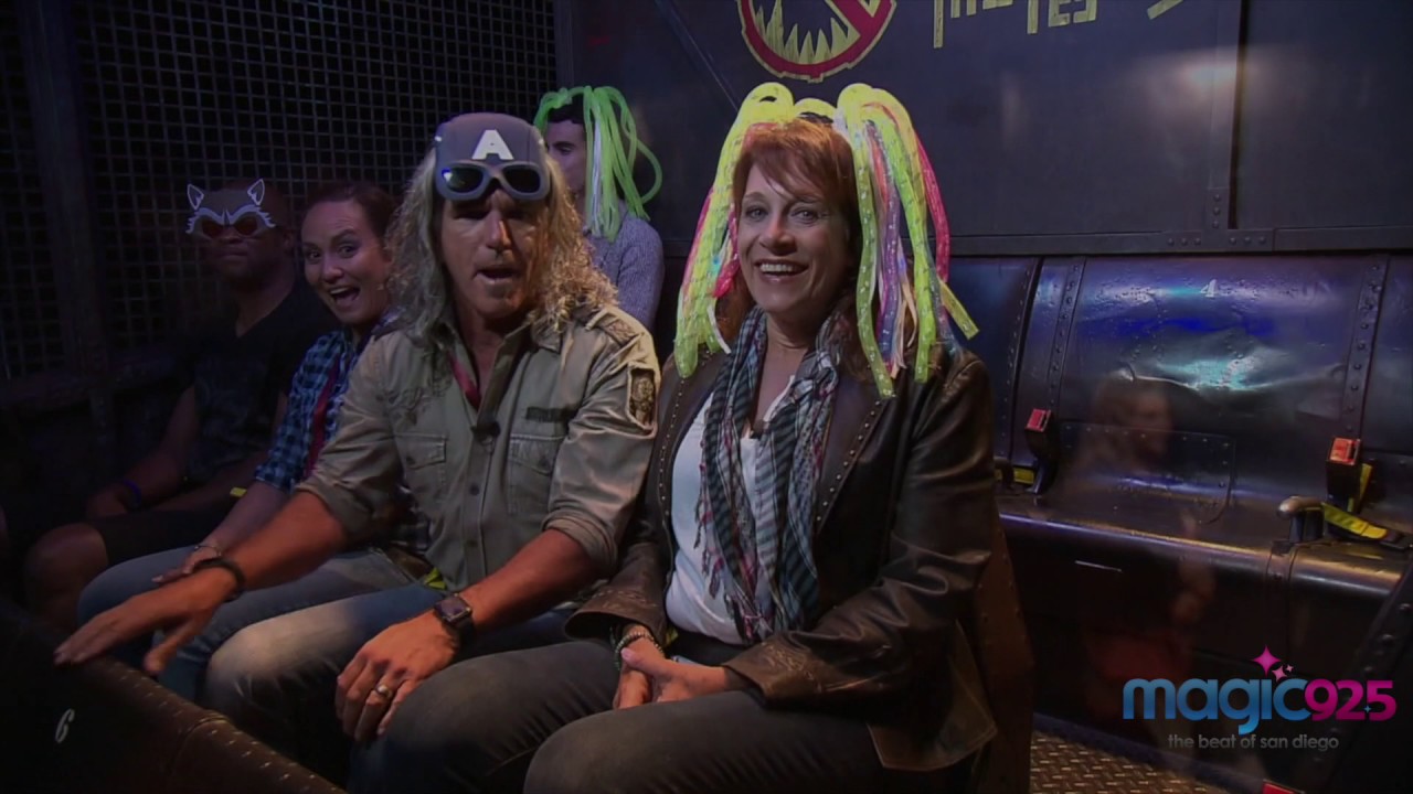 Jagger & Kristi On the Guardians of the Galaxy Ride!