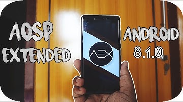 Aosp Extended Oreo 8.1.0 Rom | Redmi Note 4/4X(Mido) | Full Review | Stable