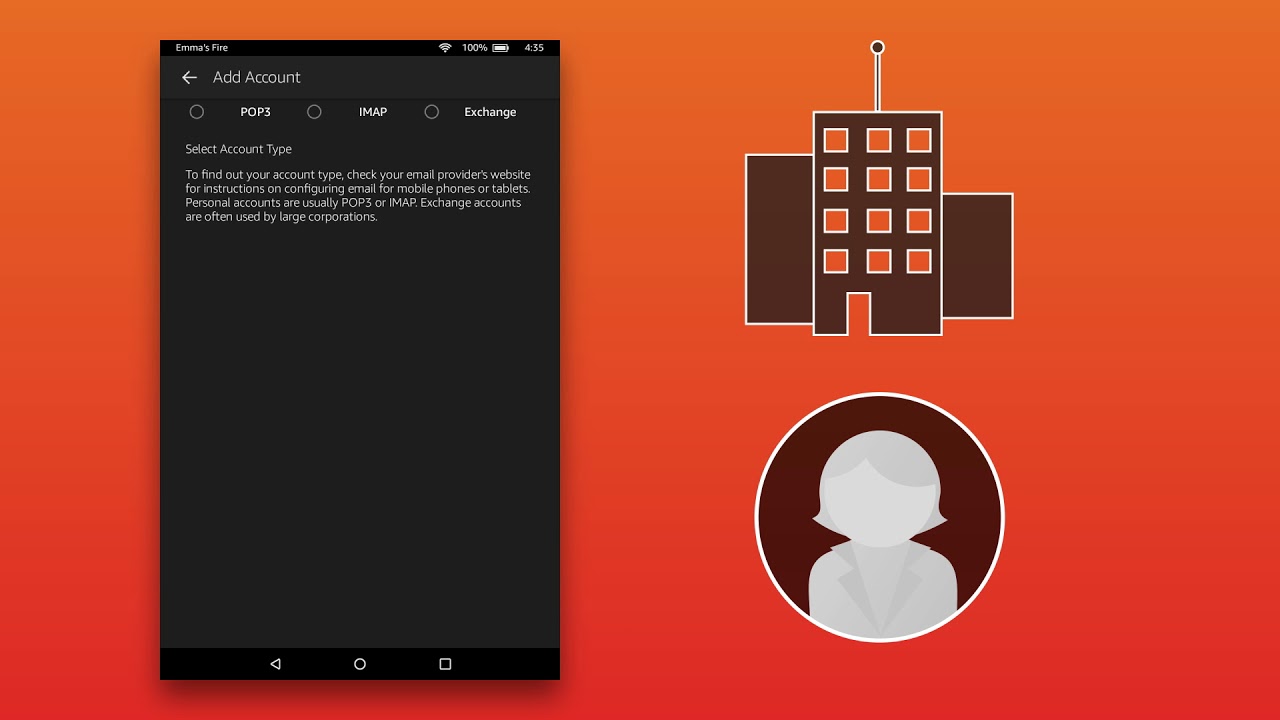 Amazon Fire Tablet Email, Calendar & Contacts YouTube