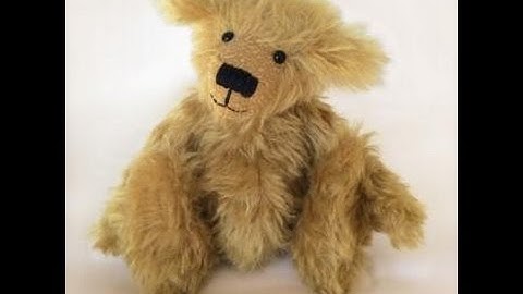 Inserting Cotter Pin Joints into a teddy bear