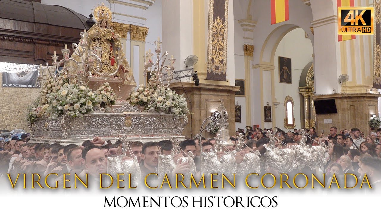 MOMENTOS HISTÓRICOS de la VIRGEN DEL CARMEN de MARBELLA ⁴ᴷ | Coronación 2024