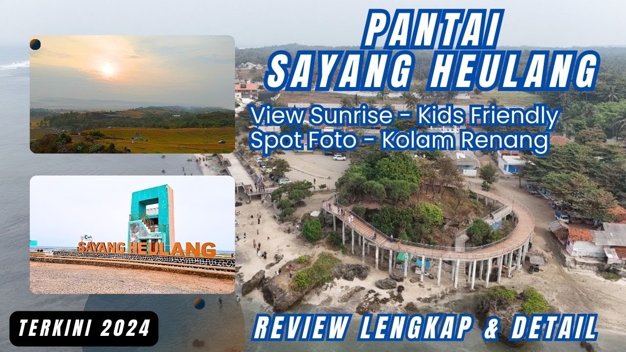 Wisata Pantai Sayang Heulang Terkini Tahun 2024 – Pantai Selatan Garut Jawa Barat