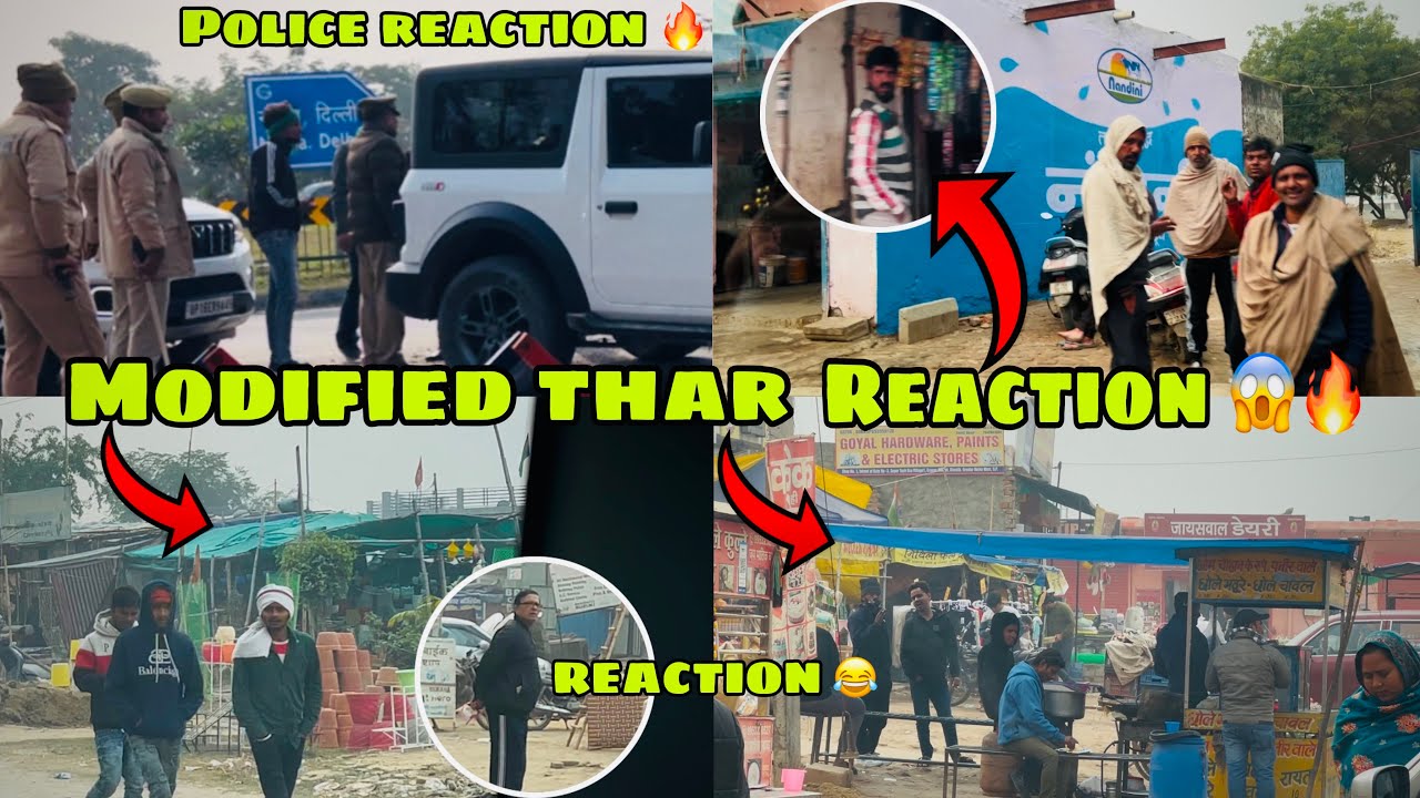 Public Reaction On My Thar Modified 😎| Sab log Apni Thar⚠️ के Fan Hogay 🥵