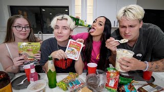 AMERICANS TRY RUSSIAN FOOD FOR THE FIRST TIME!