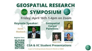 2021 Conservation Research Proposal Presentations-Geospatial Research Symposium