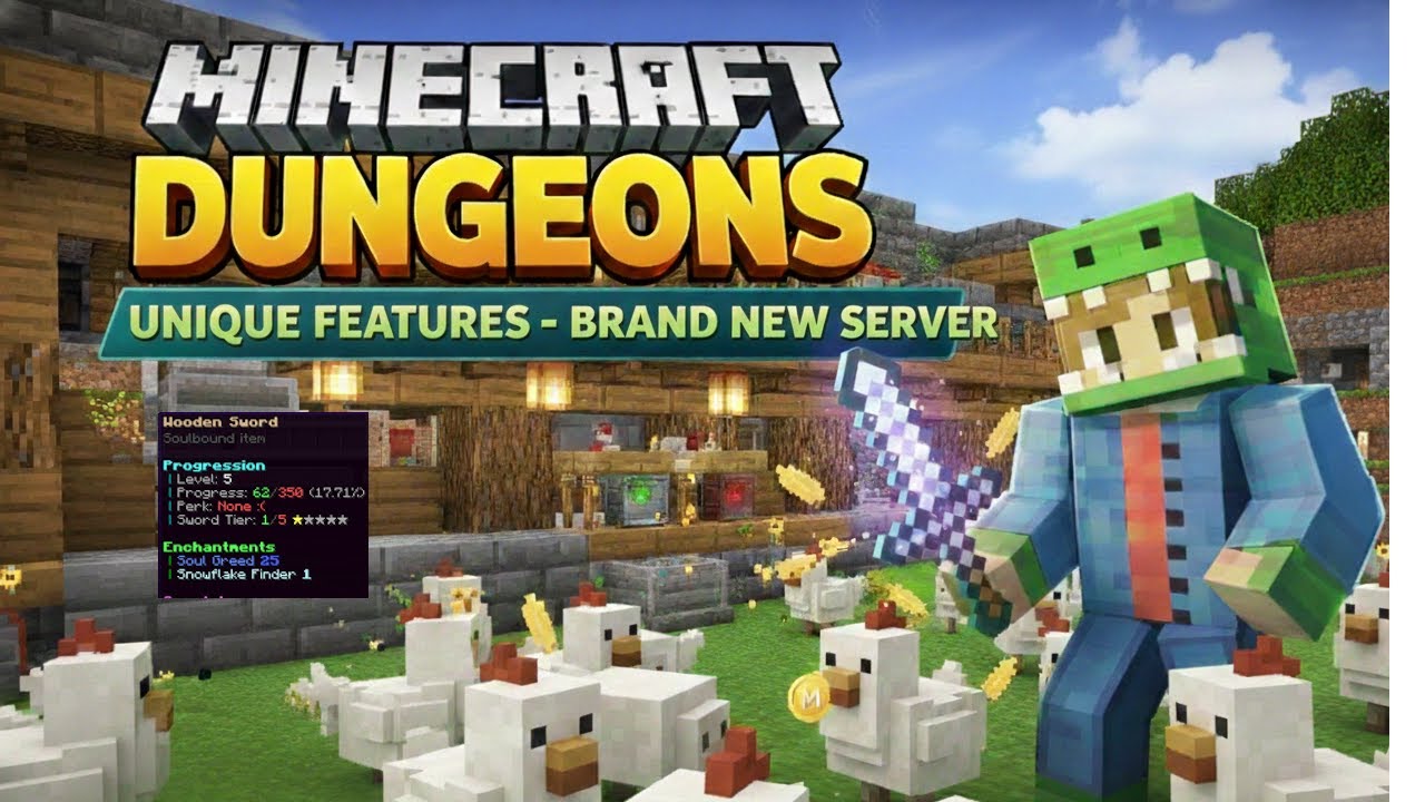 NEW *FREE TO JOIN* DUNGEONS TYCOON MINECRAFT SERVER 2026 EDITION! (NEW) | New Minecraft Server