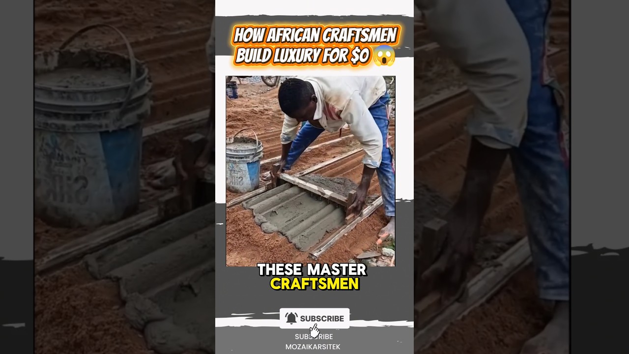 Как африканские мастера создают предметы роскоши за 0 долларов 😱 