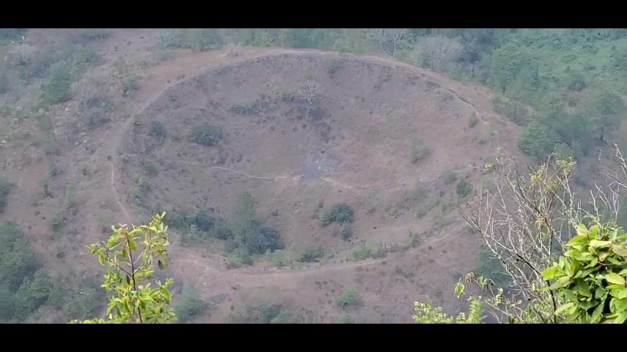 Desde el volcan de san salvador llamado el boquerón   
