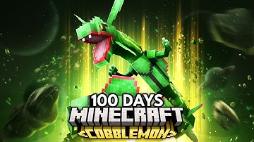 I Spent 100 Days as a LEGENDARY HUNTER in Pokémon Minecraft Vs My Rival! (Duos Cobblemon)
