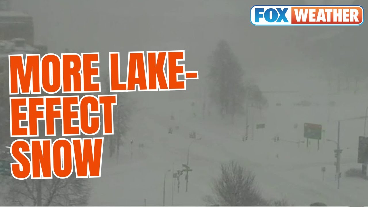 Heavy Lake-Effect Snow Piling Up In Buffalo Again After Buried During ...