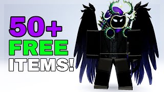 GET 50+ FREE ROBLOX ITEMS!