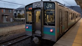 【東洋IGBT】E127系100番台A1編成の車窓と走行音　松本〜田沢