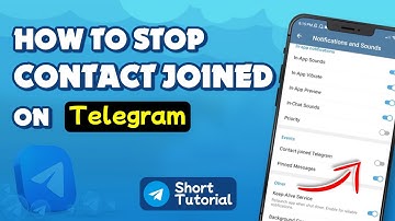 How to stop contact joined telegram messages 2023 | Initial Solution