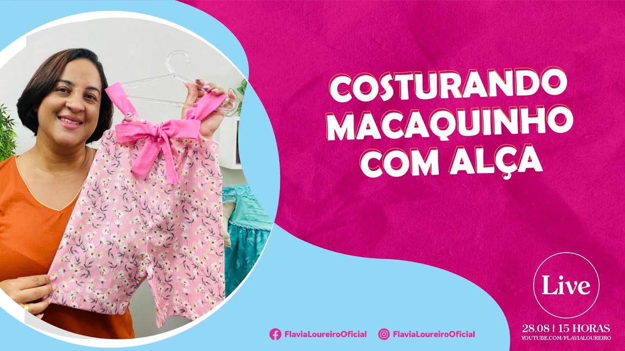 COSTURANDO MACAQUINHO DE ALÇA FÁCIL