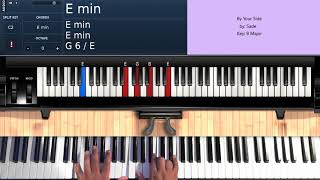 By Your Side (by Sade) - Piano Tutorial