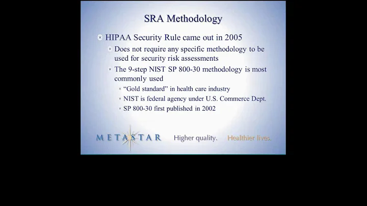 HIPAA Security Risk Assessments May 19 Webinar