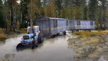 B-6A | CROSSING 2025 Part-1 | Mudrunner | Offroad Simulator