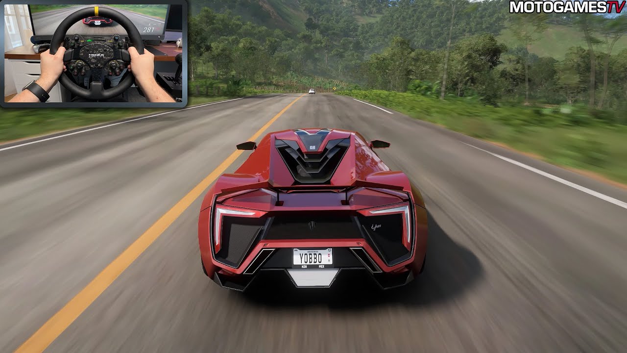 Forza Horizon 5 - 2016 W Motors Lykan HyperSport | Moza DD R9