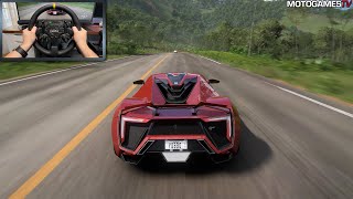 Forza Horizon 5 - 2016 W Motors Lykan HyperSport | Moza DD R9 Gameplay