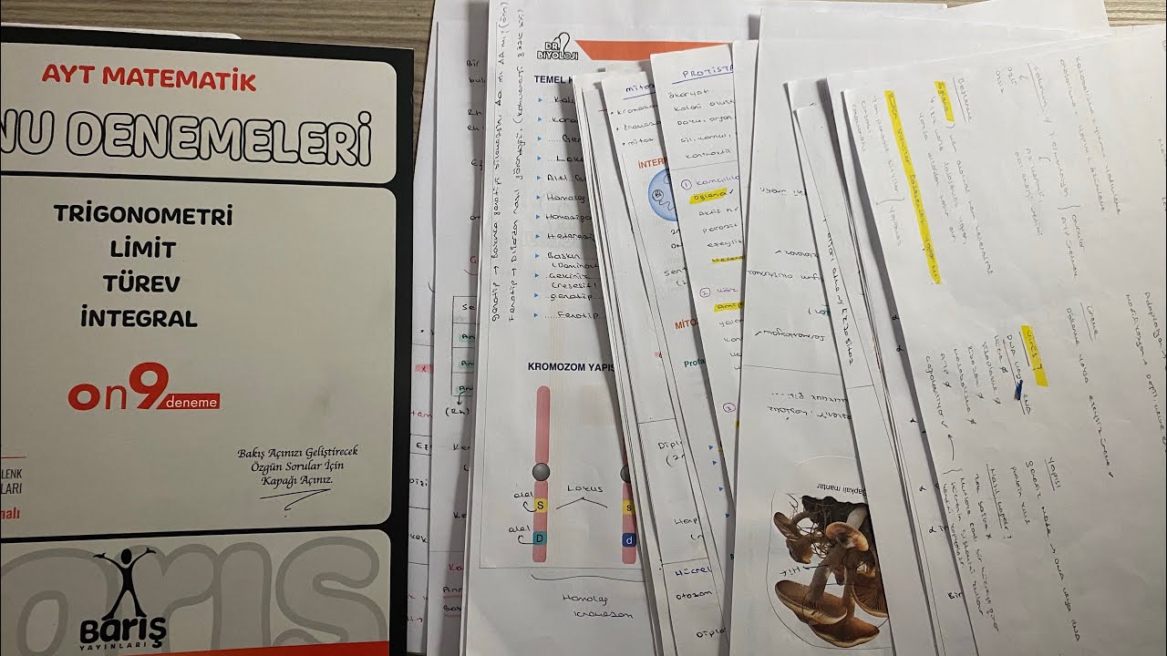 Haftalık planıma göre , 9 saat #yks 