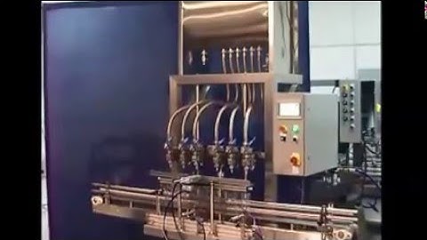 Bottle Filler - Automatic Gravity Filler with Diving Heads