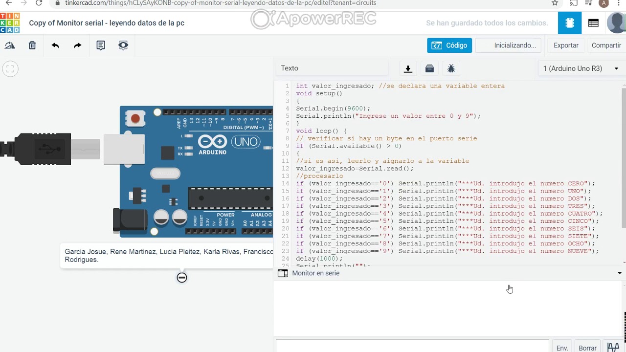 Ejemplo.Serial02 - YouTube