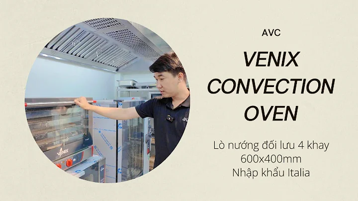 Lò nướng đối lưu 4 khay 600x400mm nhập khẩu ITALIA thương hiệu Venix T04m0hajr