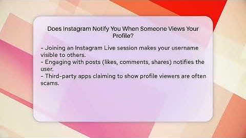 Does Instagram Notify You When Someone Views Your Profile? - Everyday-Networking