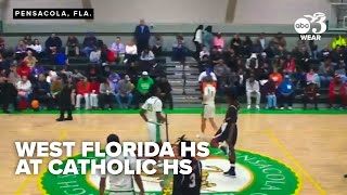 High School Hoops: West Florida HS at Catholic HS