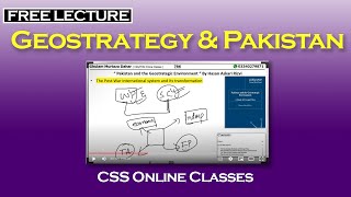 Geostrategy, the International system, Pakistan and the Third world | CSS Current Affairs
