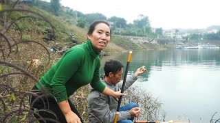 小李第一次尝试钓鱼，没想到居然这么难，无奈下馆子鱼肉吃到饱