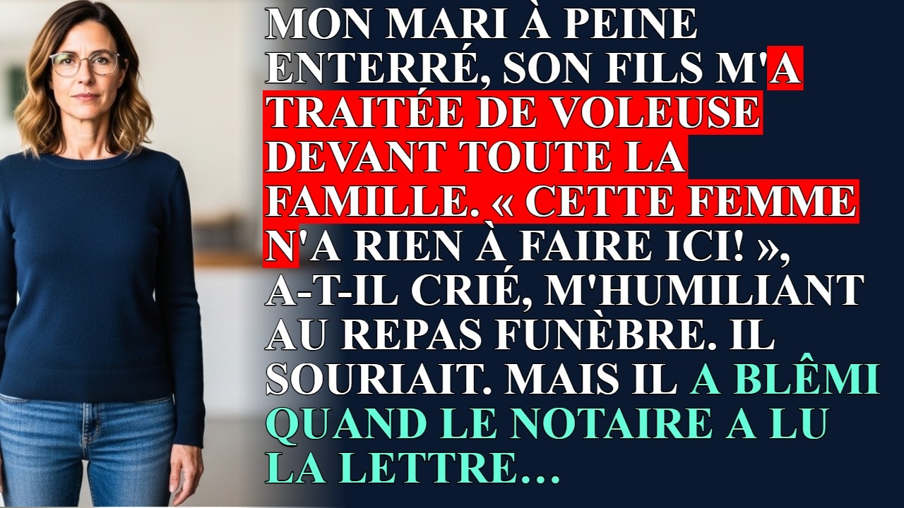 Il s'est levé au milieu des hors-d'œuvre, son verre de bordeaux à la main, et il a dit : « Avant que nous continuions à manger, il y a quelque chose que cette femme doit nous expliquer. » Il...