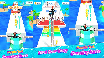 DANCING RACE 💃🙆🤩 All Levels Gameplay Walkthrough iOS,Android MobileGAME Big UPDATE