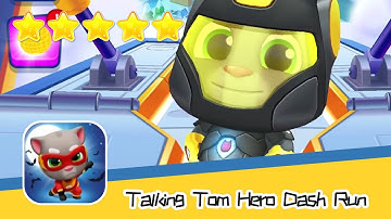 Talking Tom Hero Dash Run Day 134 Walkthrough Endless runner Save the world Recommend index five sta