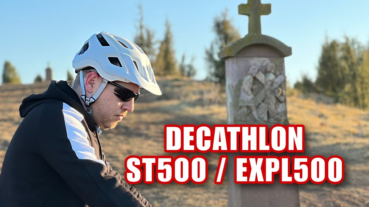 Decathlon MTB Helm ST500 EXPL 500 im Test Review nach einem Jahr  Mountainbike Helm ohne MIPS