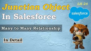 Many to Many Relationship in Salesforce LH-24 | Junction Object | Salesforce Complete Course 2024