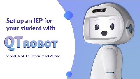 How to create an individualized education plan for students using QTrobot planner software