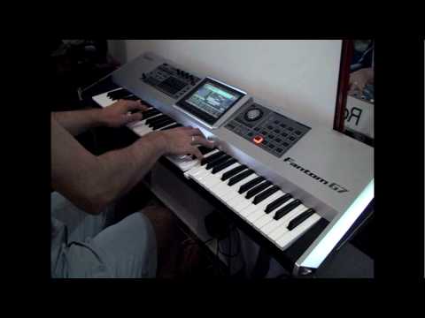 Roland Fantom G7 Beat It Youtube