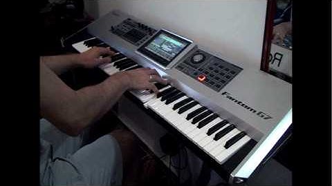 Roland Fantom G7 - Beat it