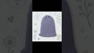 #knitted #doublesided #beanies aesthetic doodle using #chatgpt #fypシ #beginnerknitting #viral #fyp.
