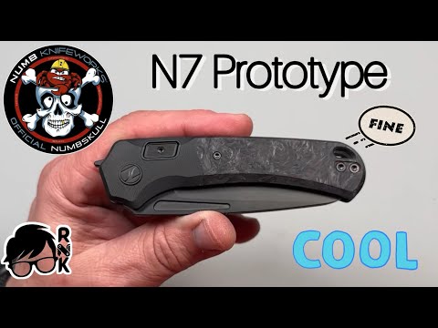 A deeper dive into the NUMB Knifeworks N7 Prototype… I am very excited for this knife!