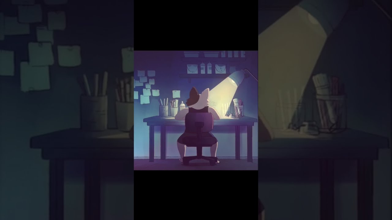 “Brushstrokes” Graphic novel book trailer 