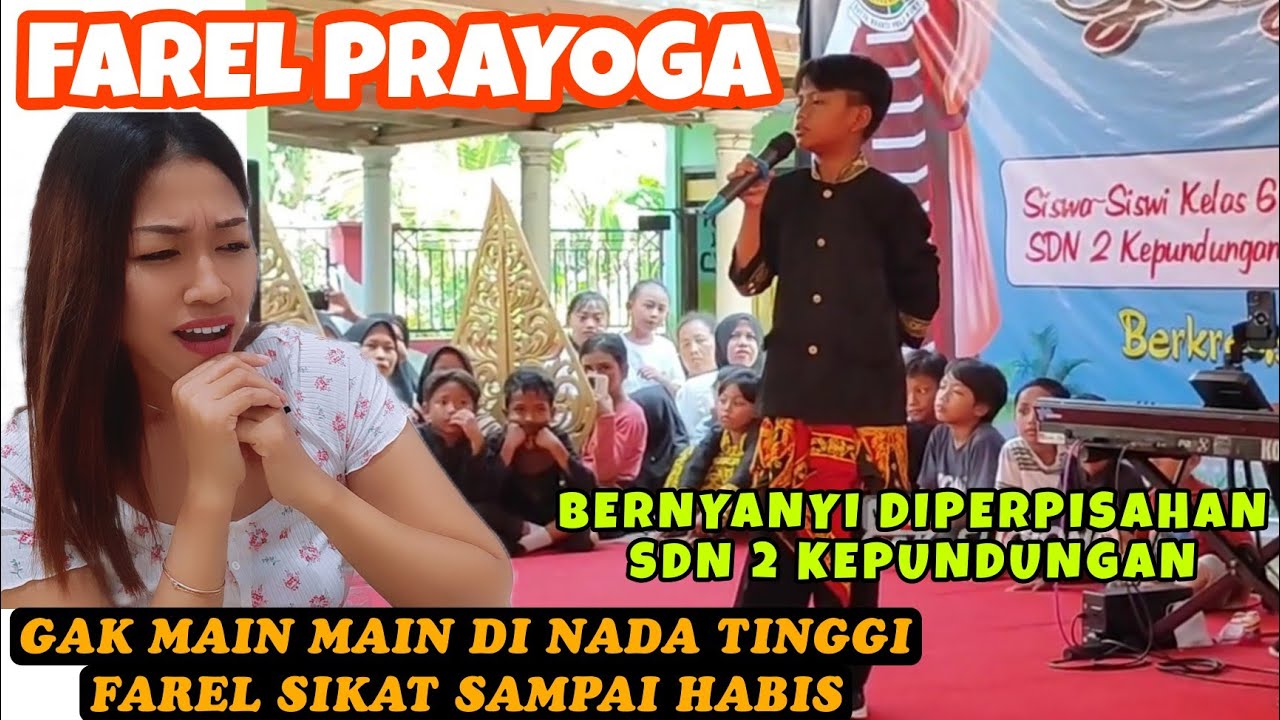 TERBARU‼️FAREL PRAYOGA NYANYI NEMEN DIACARA PERPISAHAN SDN 2 KEPUNDUNGAN